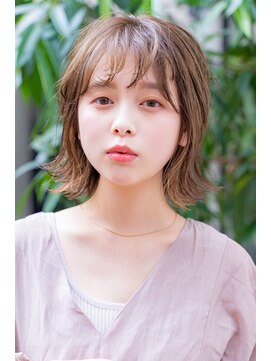 ロジッタ(ROJITHA) 【ROJITHA】切りっぱなしボブ×アッシュブラウン