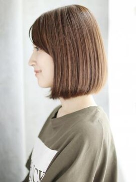 ウル 吉祥寺(ulu) 長めの前髪のワンカールボブスタイル