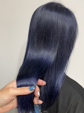 エイト 上野店(EIGHT ueno) 【EIGHT 上野】石田　ネイビーグラデーション