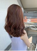 [OCEAN Hair&Life藤原純] ピンクベージュ×ハイライト☆