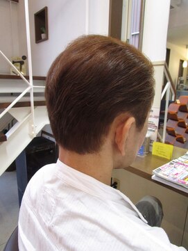 コアフィールフィス(COIFFURE fils) 《見附　今町》メンズ　M3Dカラー　イエローベージュ
