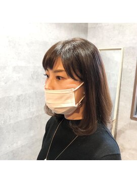 カームズ スパアンドカラー(CALMS) ミディアムスタイル