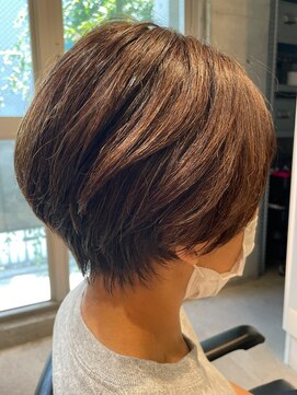 ヘア デザイン リスク(HAIR DESIGN RISK) 【RISK 三鷹 大橋佳菜子】大人可愛い束感ショート