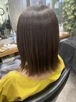 シェル 吉祥寺(shell)&nbsp;大人かわいい_きりっぱなしミディアムボブ