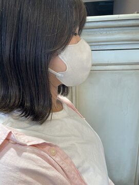 グローリープラス(Glory+plus) 外はねボブ×グレージュ