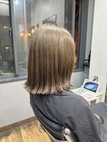ヘアアンドメイク エジェリ(hair&make egerie) 【簡単 外ハネ ボブ アレンジ 恵比寿】