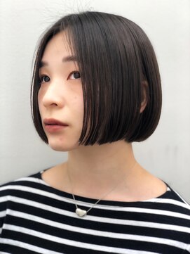 ドロップ(drop) 大人のシンプルなミニボブ
