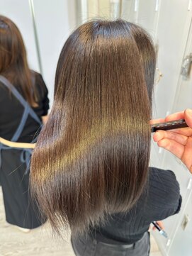 ナンバー アンフィール 渋谷(N° anfeel) 【多田】@tomoki___tada 大人ショート横顔美人 渋谷/道玄坂