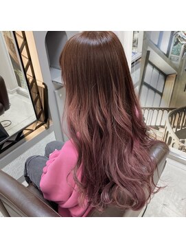 アールモンドヘア新世界 ♯ピンクブロンド