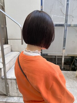 ニコ トウキョウ(nico TOKYO) 大人かわいいワイドバングショートボブ丸みショート