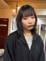 カルテ(QUARTE)&nbsp;マレットヘアBASE モードウルフ　暗髪Design