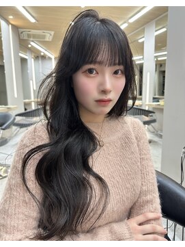 ボタン ハカタ(VOTAN hakata) 天神/福岡/韓国ヘア/前髪顔周りカット/レイヤー/暗めカラー