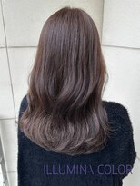 リアンヘアデザイン(Lian hair design) ブリーチなしでつくる透明感イルミナカラー/ベージュ/艶髪