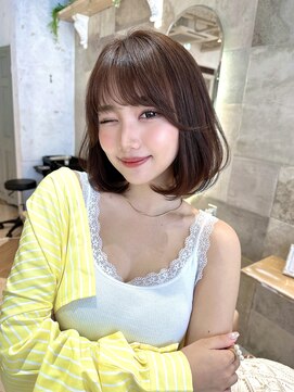 ロンドアリシア 金山(Lond Alexia) イヤリングカラー 縮毛矯正 韓国風 ダブルカラー 髪質改善_4324