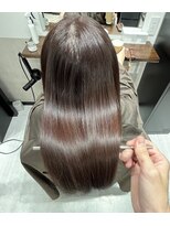 ライア 吉祥寺南口店(laia)&nbsp;ボルドーブラウン×髪質改善【髪質改善laia吉祥寺美容室】