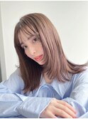 ブリーチグレージュベージュショートボブショートレイヤー学割