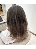 ローグラデーション×ミルクティーグレージュ
