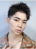 スパイキーアップバング
