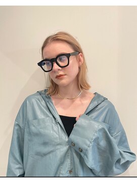 ユニコ(unico) ハイトーン/ミルクティーベージュ/ミディアム