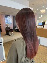コワファースト 別府&nbsp;髪質改善カラー/ワインレッド/大分/別府