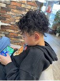 『京都 ルーナ』キッズカット ツイスパ 小学生 メンズ パーマ