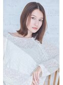 きりっぱなしボブ/大人可愛い/髪質改善/シースルーバング