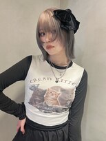 ペレ 梅田(PELE)&nbsp;黒髪/ボブルフ/ネビージュ/小顔/ワンレン/梅田/髪質改善/前髪