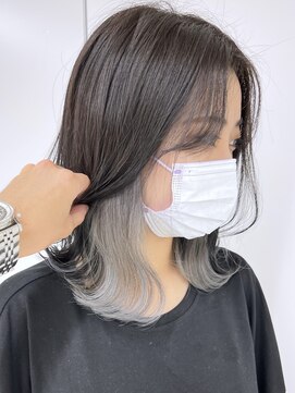 ロンドローズ 名古屋(Lond damaskRose) ダブルカラー ブリーチ 名駅 韓国 ボブ 髪質改善 縮毛矯正310