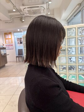 アッシュ 下北沢店(Ash) ボブ縮毛矯正