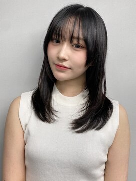 エトラ 渋谷店(etora) 小顔 美髪 レイヤーカット イメチェン ワイドバング"