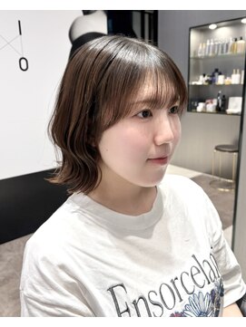 ハルキミナト ジャパン ヨコハマ(HARUKI MINATO japan YOKOHAMA) くびれボブ/ボブ/切りっぱなし/切りっぱなしボブ