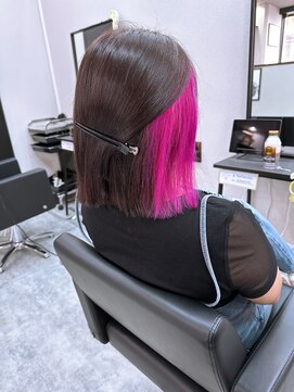 ログ(L.O.G) 【圧倒的モテ髪】カット+インナーカラー+トリートメント【那覇】