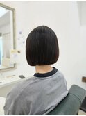 甘すぎない大人可愛いボブスタイル