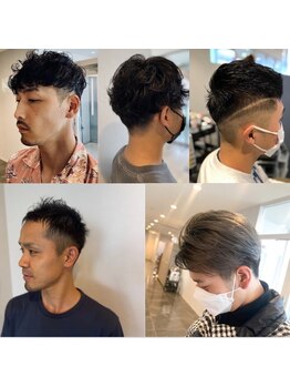 ON/OFFキマるスタイルに☆幅広い世代のメンズが通うおしゃれサロン◎豊富なメニューで理想あなたへ！