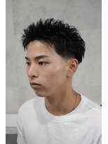 ラベル 渋谷(LAVEL)&nbsp;スパイキーショート/メンズパーマ/ピンパーマ/メンズカット