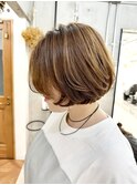 layer × short bob