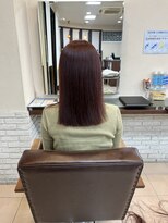 ヘア ルミナス バイ フォルテ(HAIR LUMINAS by FORTE)&nbsp;暖色艶カラー/髪質改善/ピンクブラウン/藤枝