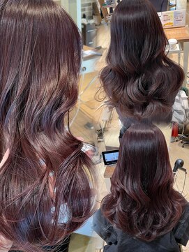 アフロート ディル(AFLOAT D'L) みきな/暖色カラー/ラベンダーピンク/ピンクレッド/イエベカラー