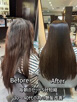 ビープライズ(Be PRIZE)&nbsp;【吉川】ブレミアム美髪ストレート×高濃度トリートメント