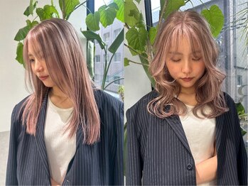 シエラ 南船場(CIERA.)の写真/【南船場】SNSでも有名なスタイリスト在籍★ケアブリーチ特化でハイライト/ダブルカラーもおまかせ！