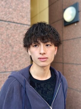 トゥルークリエイション 新越谷(True Creation) MEN’S HAIR/サーフカール/刈り上げセンターパート/新越谷