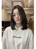 小顔効果★ミディアムレイヤー