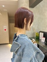 サンド 池袋 2nd(sand)&nbsp;切りっぱなしボブ/暖色カラー/ブリーチなしダブルカラー