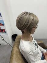 ワールドオーダー 天王寺店(WORLD ORDER)&nbsp;ブリーチ無しの白髪活かしカラー！