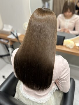 ベッカン 新宿店(BEKKAN) 水素髪質改善まろみベージュ＊飛田愛希
