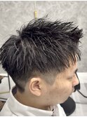 アップバングショート