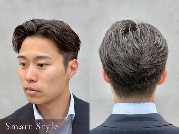 サームマン 人形町(SARM MAN)の写真/理容室ならではのシェービング技術で、ひげ・眉・うぶ毛までケア。清潔感ある好印象フェイスに＃メンズ専門