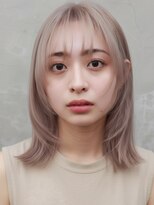 プネル 渋谷(PUNEL)&nbsp;原宿　ラベンダーミルクティーベージュ　ケアブリーチ2回