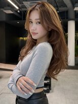 シティ オモテサンドウ(CITY omotesando)&nbsp;顔周りレイヤー×シアーブラウン tr