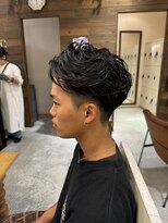 ラランジェ 広島本通り店(LARANJE)&nbsp;パーマでつくる大人メンズスタイル
